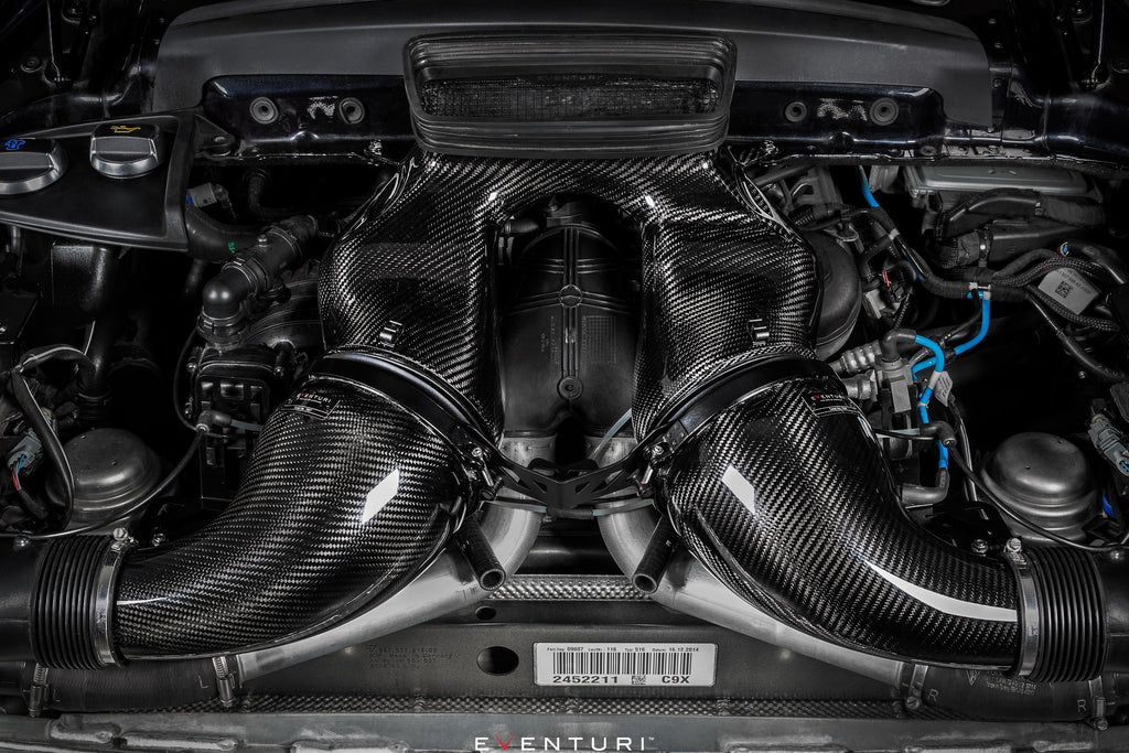Eventuri porsche 991 turbo turbo s carbon intake system - iND Distribution