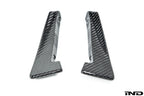 3d design f87 m2 competition carbon bumper canard set - iND Distribution