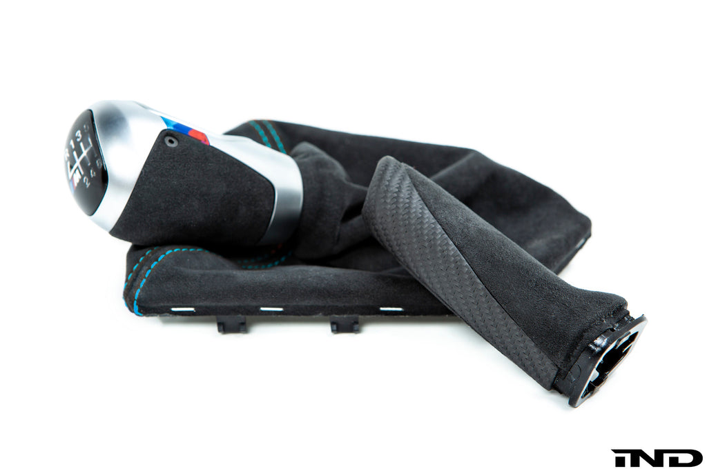 BMW m Performance lci shift knob and parking brake handle package - iND Distribution