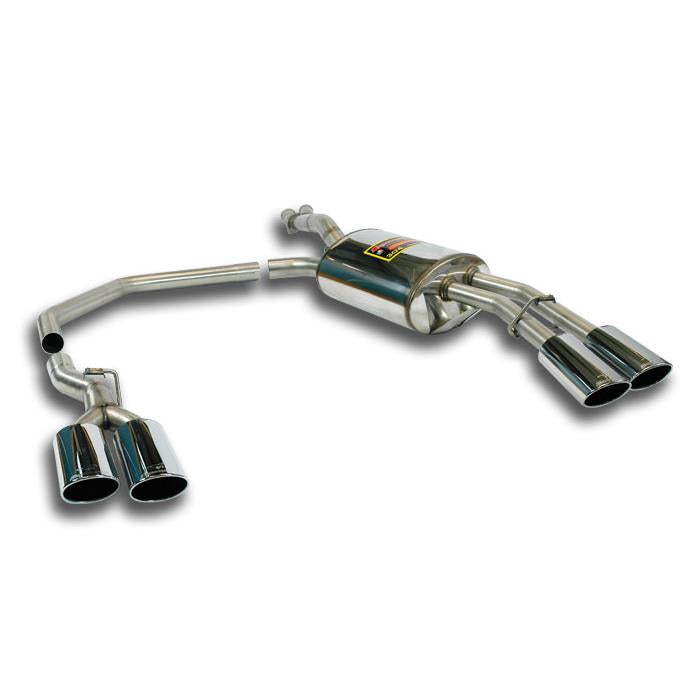 Supersprint Bentley Rear Exhaust Right 100X75 + Left 100X75