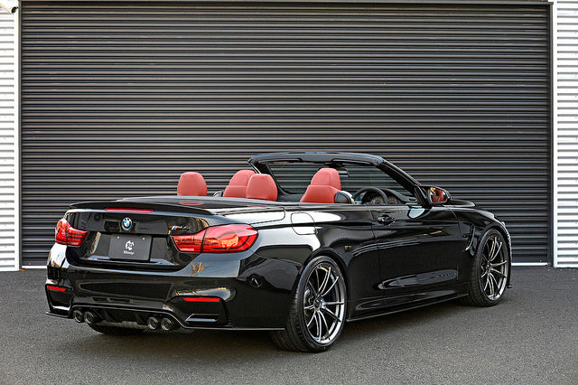 3d design f83 m4 convertible dry carbon trunk spoiler - iND Distribution
