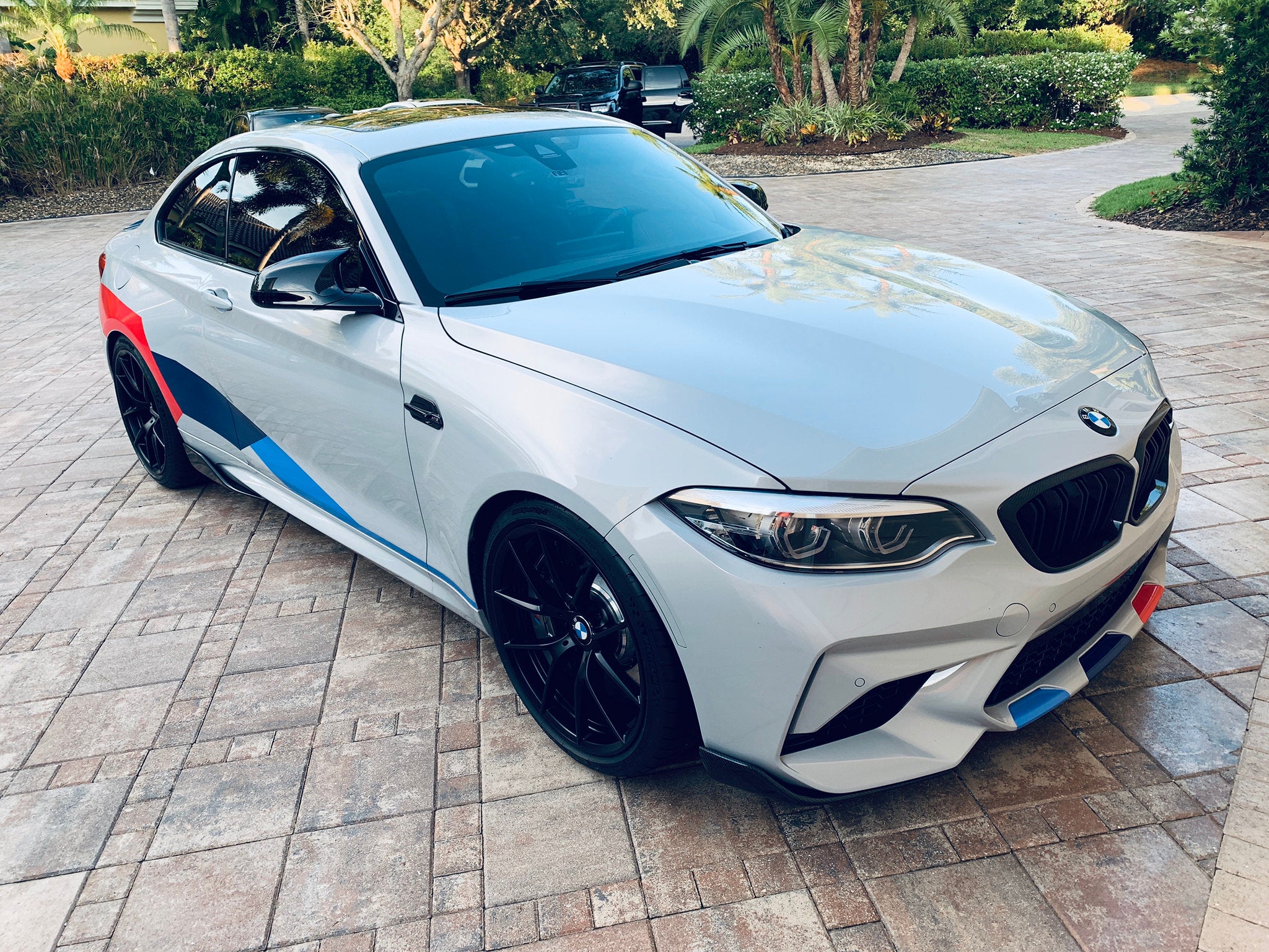 BMW m Performance f87 m2 carbon rear winglets - iND Distribution
