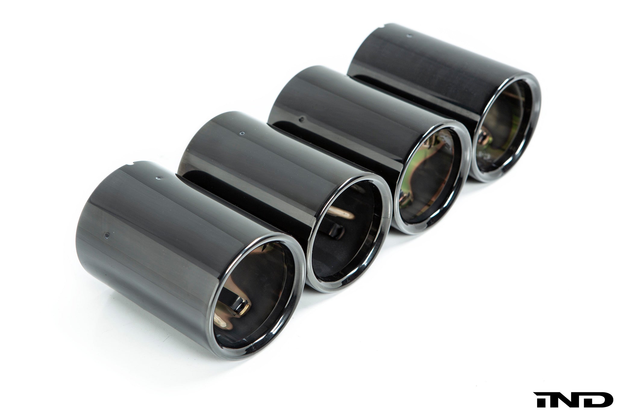 BMW m Performance f87 m2 black chrome exhaust tip set - iND Distribution