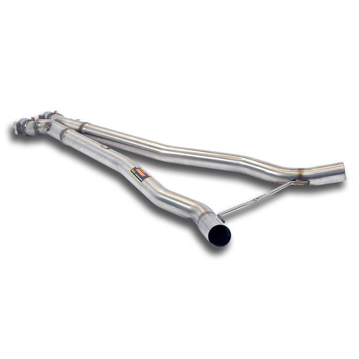 Supersprint ALPINA 6 Series (E63 / E64) Centre Pipes Kit Right - Left + "X-Pipe"