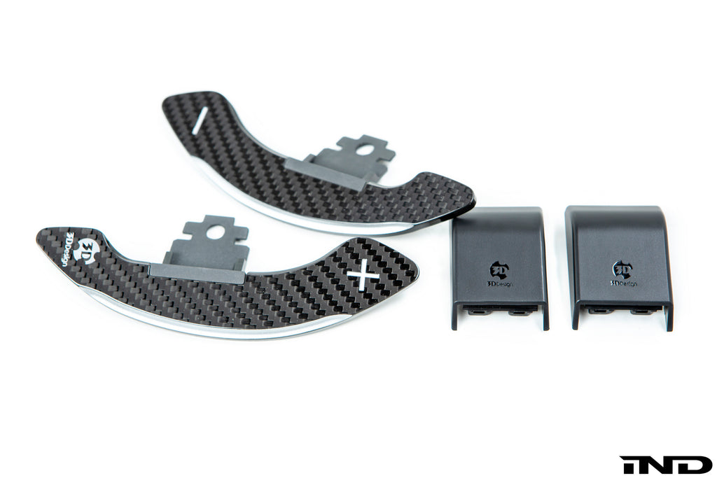 3d design f54 mini cooper clubman carbon shift paddle set - iND Distribution