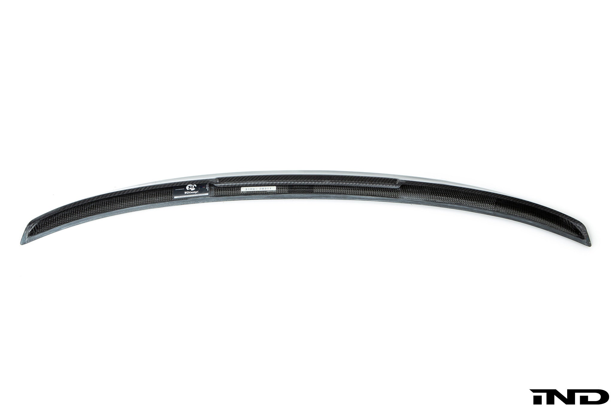 3d design f83 m4 convertible dry carbon trunk spoiler - iND Distribution