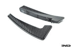 3d design f87 m2 competition carbon bumper canard set - iND Distribution