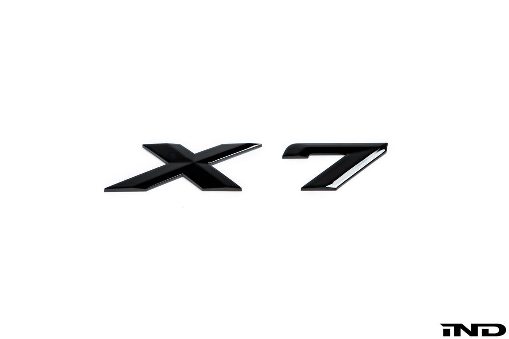 iND g07 x7 painted trunk emblem - iND Distribution