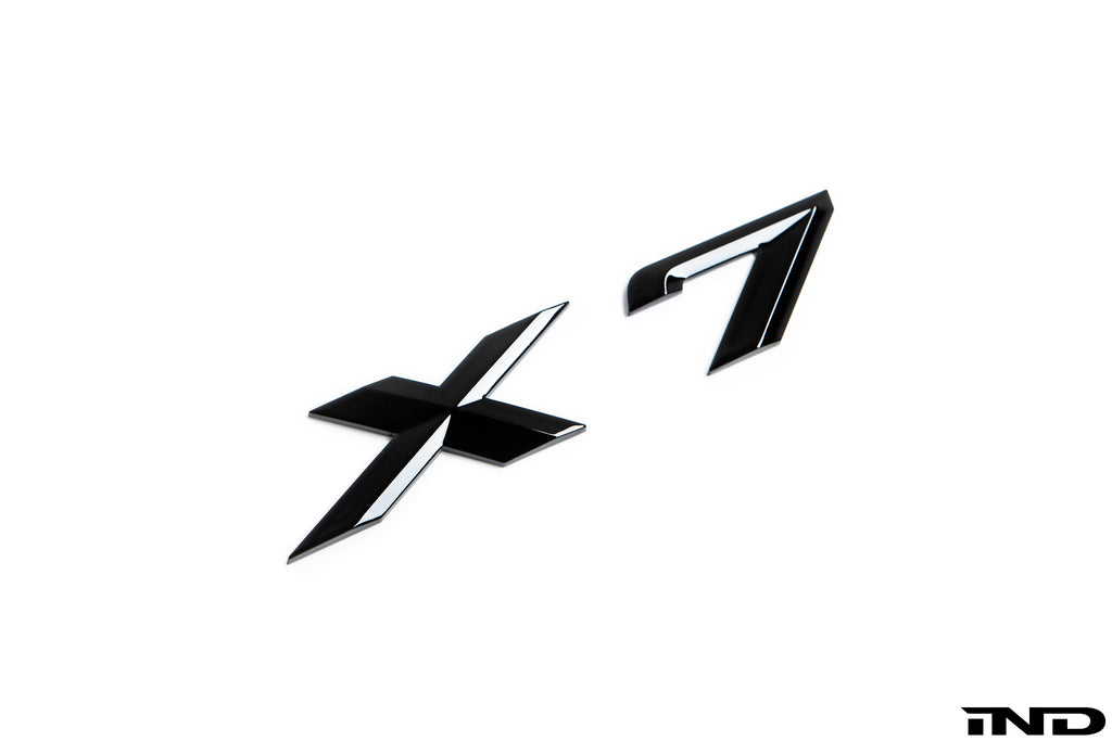 iND g07 x7 painted trunk emblem - iND Distribution