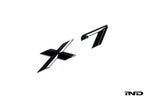 iND g07 x7 painted trunk emblem - iND Distribution