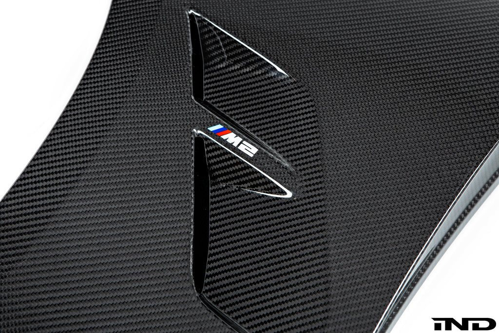 BMW m Performance f87 m2 carbon fender set - iND Distribution