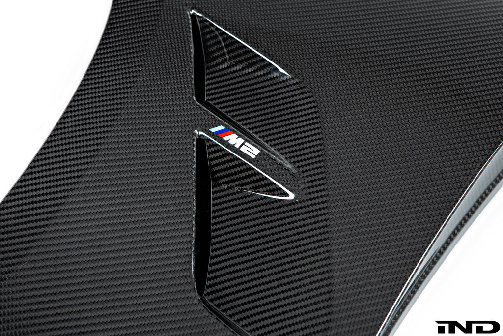 BMW m Performance f87 m2 carbon fender set - iND Distribution