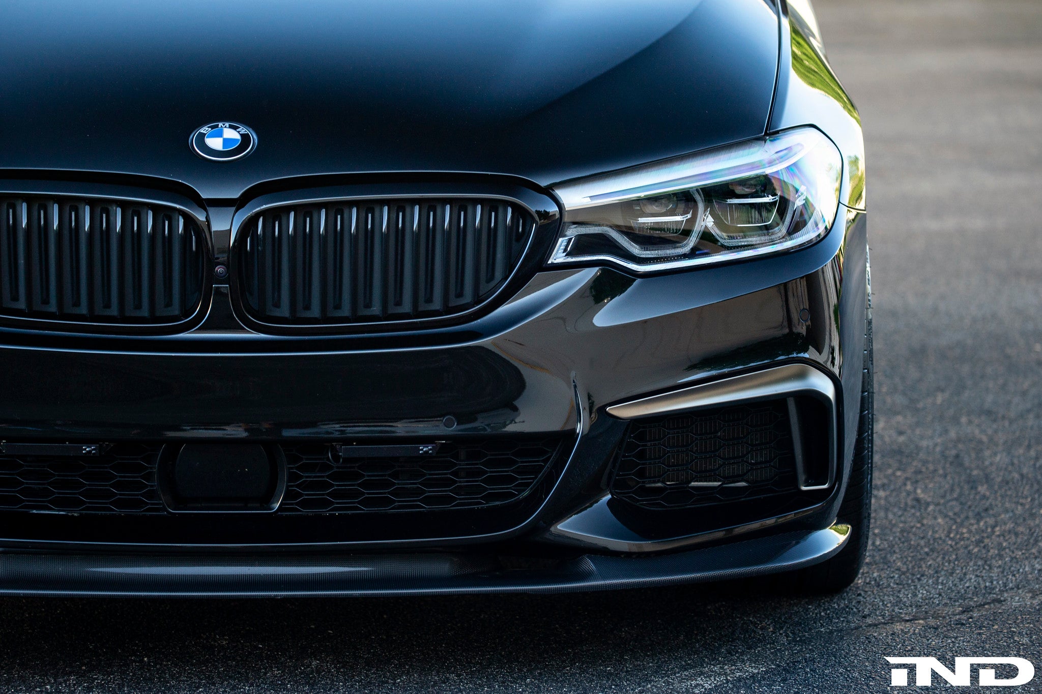 BMW m Performance g30 5 series black front grille set - iND Distribution