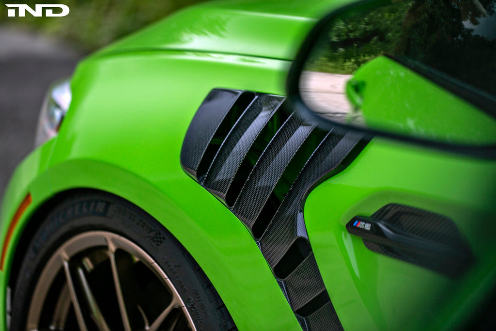 Alpha N f87 m2 carbon fender set - iND Distribution