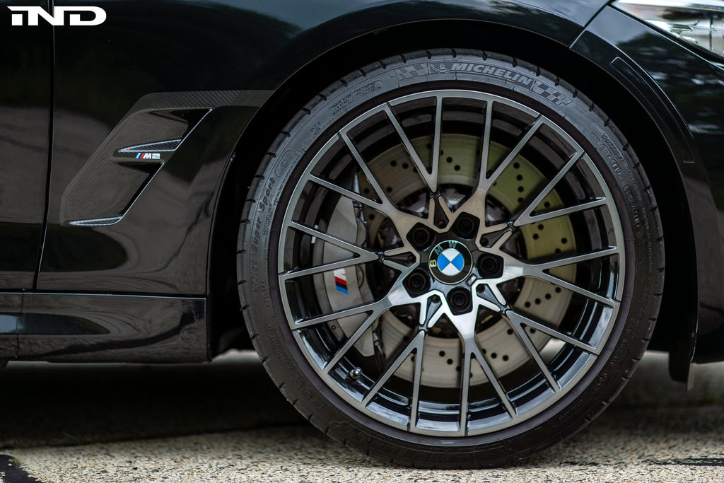 BMW m Performance f87 m2 carbon fender set - iND Distribution