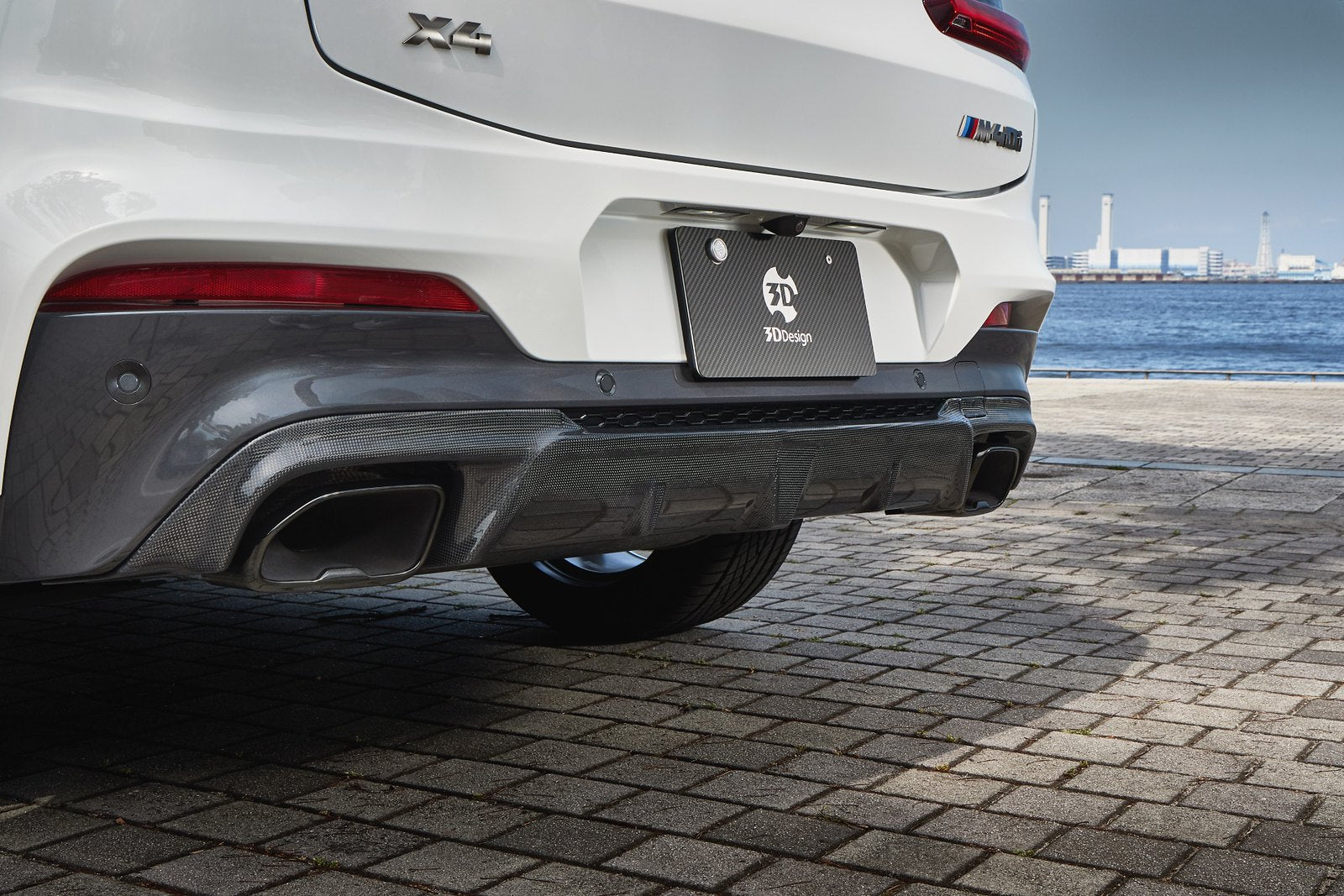 3d design g02 x4 m40i carbon rear diffuser - iND Distribution