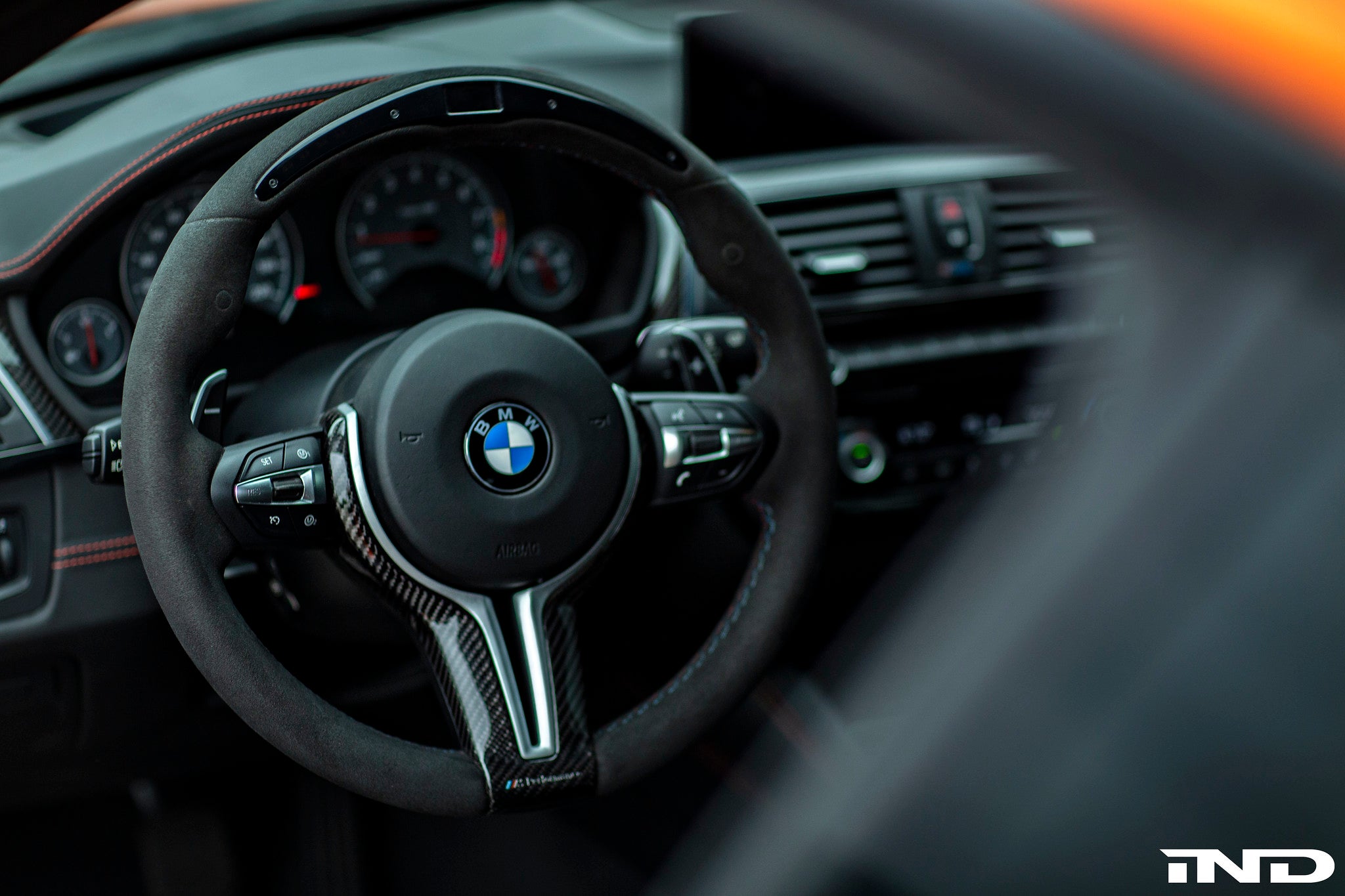 BMW m Performance f8x m3 m4 electronic steering wheel - iND Distribution