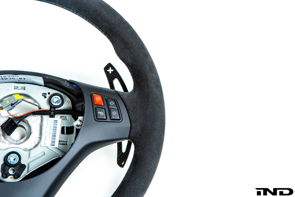 iND e9x m3 red m steering wheel button - iND Distribution
