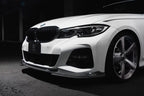 3d design g20 g21 3 series m sport carbon front lip - iND Distribution