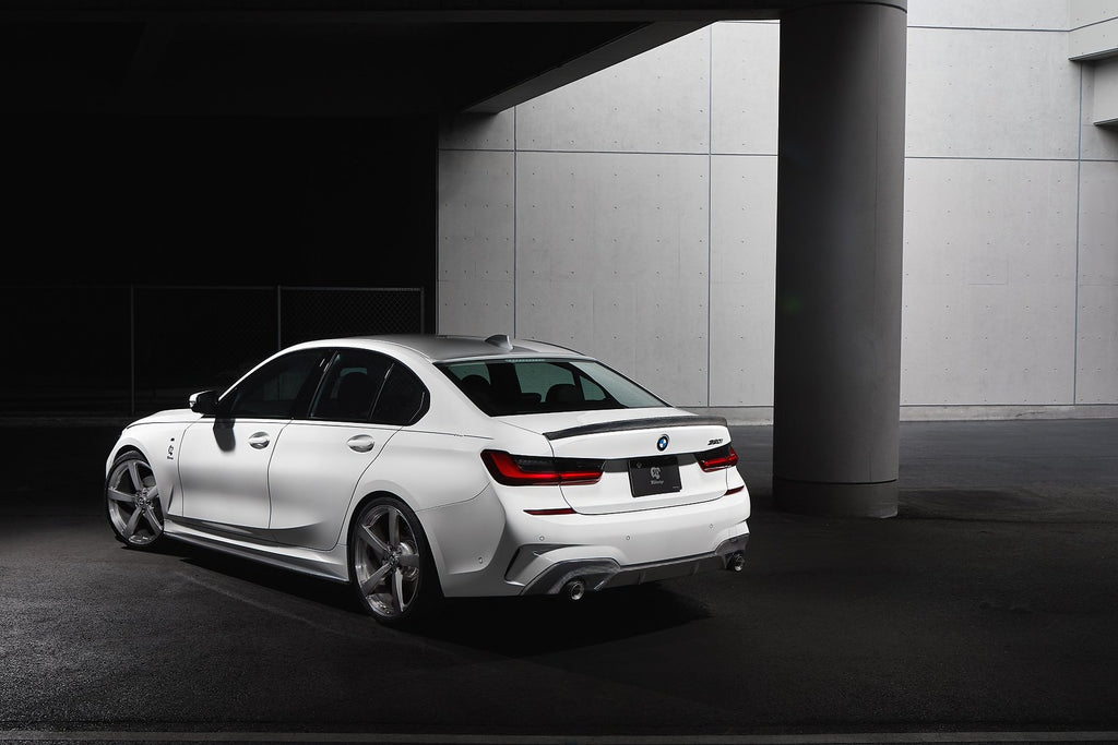 3d design g20 3 series m sport carbon rear diffuser - iND Distribution