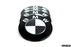 IND Carbon BMW Roundel Set