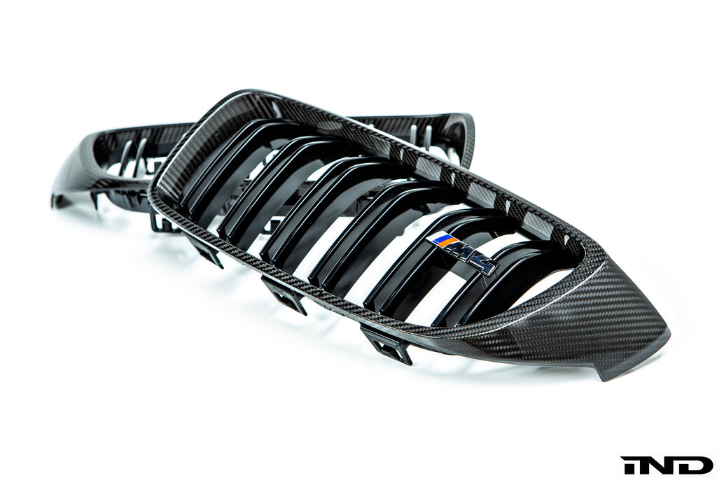 BMW m Performance f8x m3 m4 carbon front grille set 1 - iND Distribution