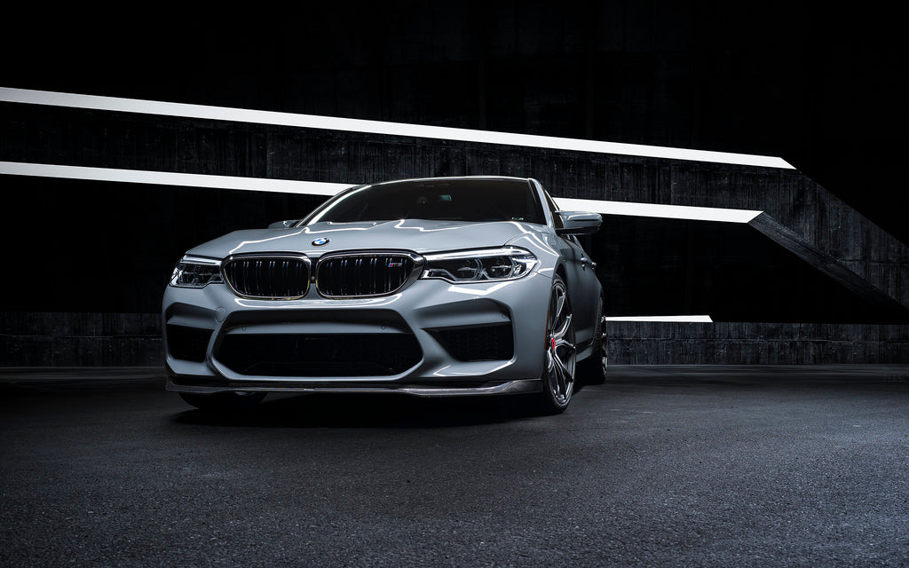 Vorsteiner bmw f90 m5 front spoiler carbon fiber glossy - iND Distribution