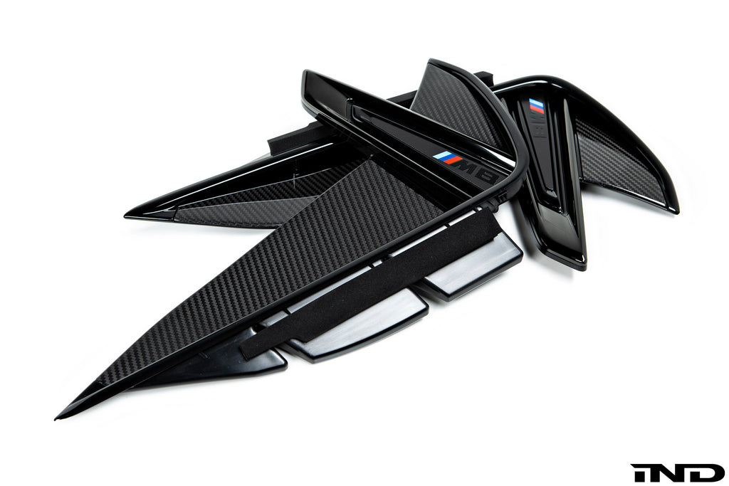 BMW m Performance f92 m8 carbon side grille set - iND Distribution