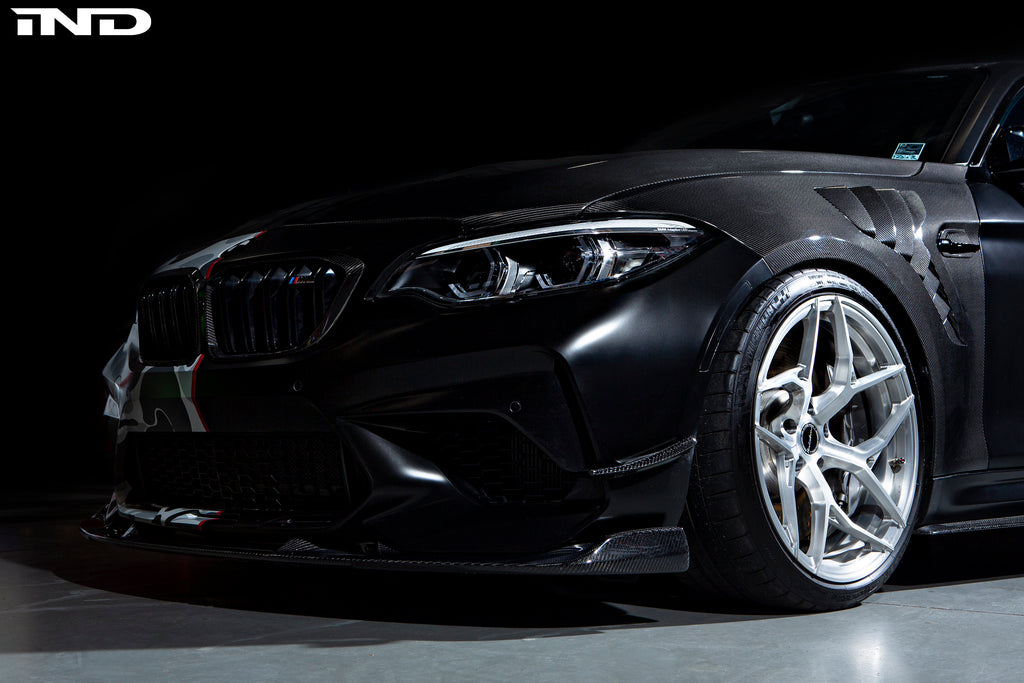 3d design f87 m2 competition carbon front lip - iND Distribution