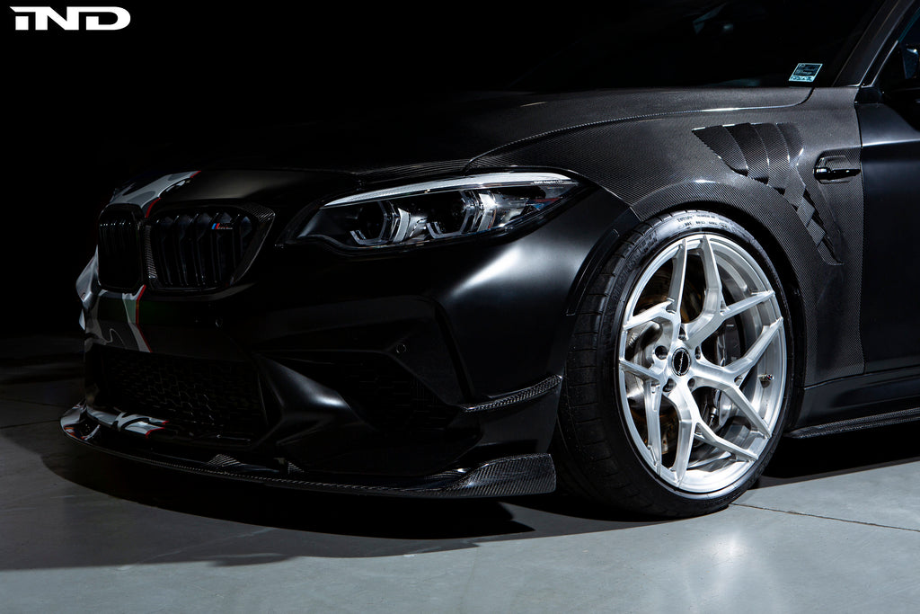 3d design f87 m2 competition carbon front lip - iND Distribution