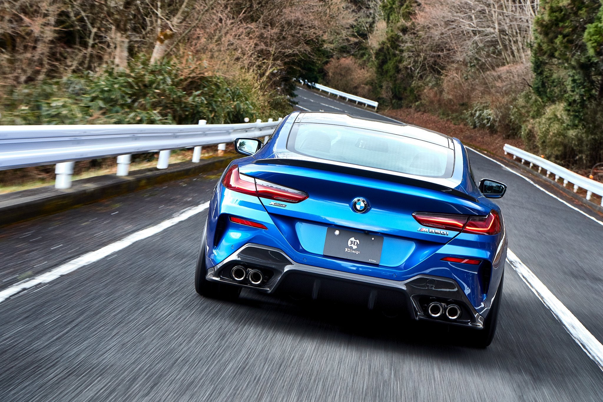 3d design g14 g15 8 series carbon rear diffuser - iND Distribution