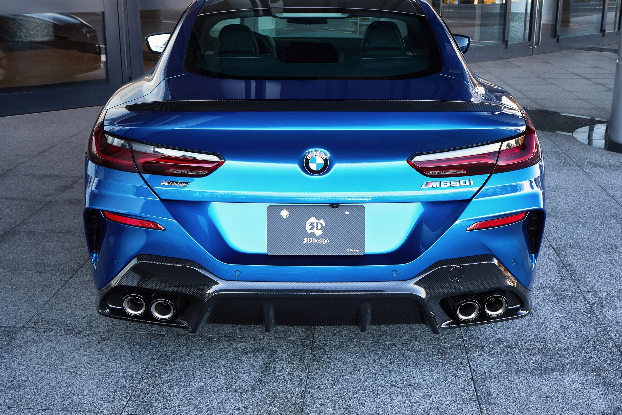 3d design g14 g15 8 series carbon rear diffuser - iND Distribution