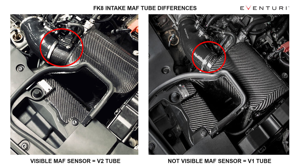 Eventuri fk8 civic type r carbon charge pipe - iND Distribution