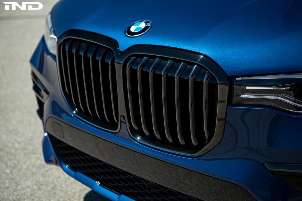 Auto Front Kühlergrille für BMW X7 G07 2019 2020 2021 2022, ABS Dauerhaft  Sport Frontgrill Auto Front Stoßstange Kühlergrill Grill Ersetzen Auto  Zubehör : : Auto & Motorrad