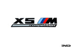 BMW F95 X5M Competition Trunk Emblem - Gloss Black