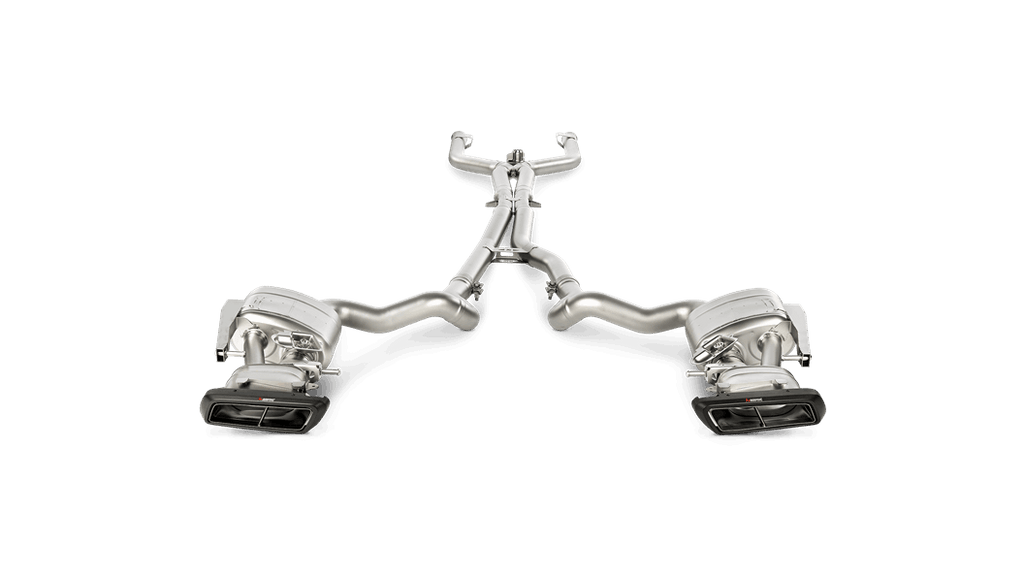 Akrapovic w205 s205 amg c63 evolution exhaust system w carbon tips titanium - iND Distribution