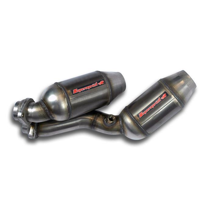 Supersprint BMW E46 M3 Metallic Catalytic Converter Hjs, 100Cpsi Kit For Oem Headers(Weld On Connection)