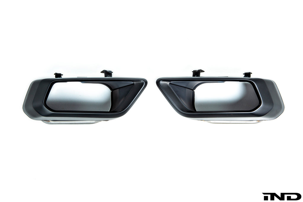 BMW M Performance G05 X5 / G07 X7 M-Sport Matte Black Exhaust Trim Set