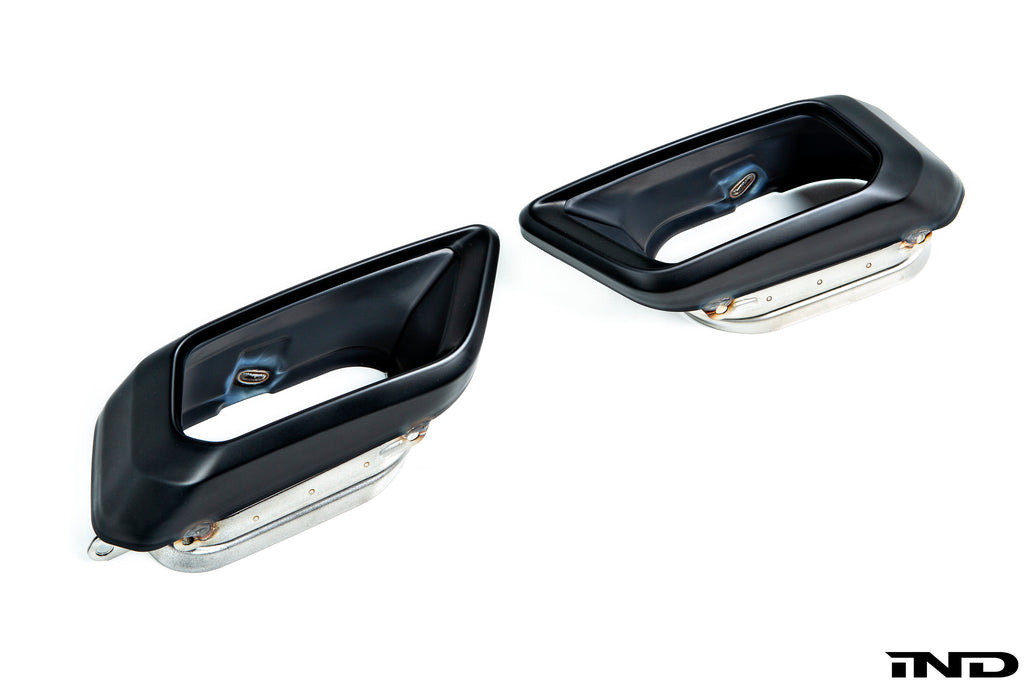 BMW M Performance G05 X5 / G07 X7 M-Sport Matte Black Exhaust Trim Set