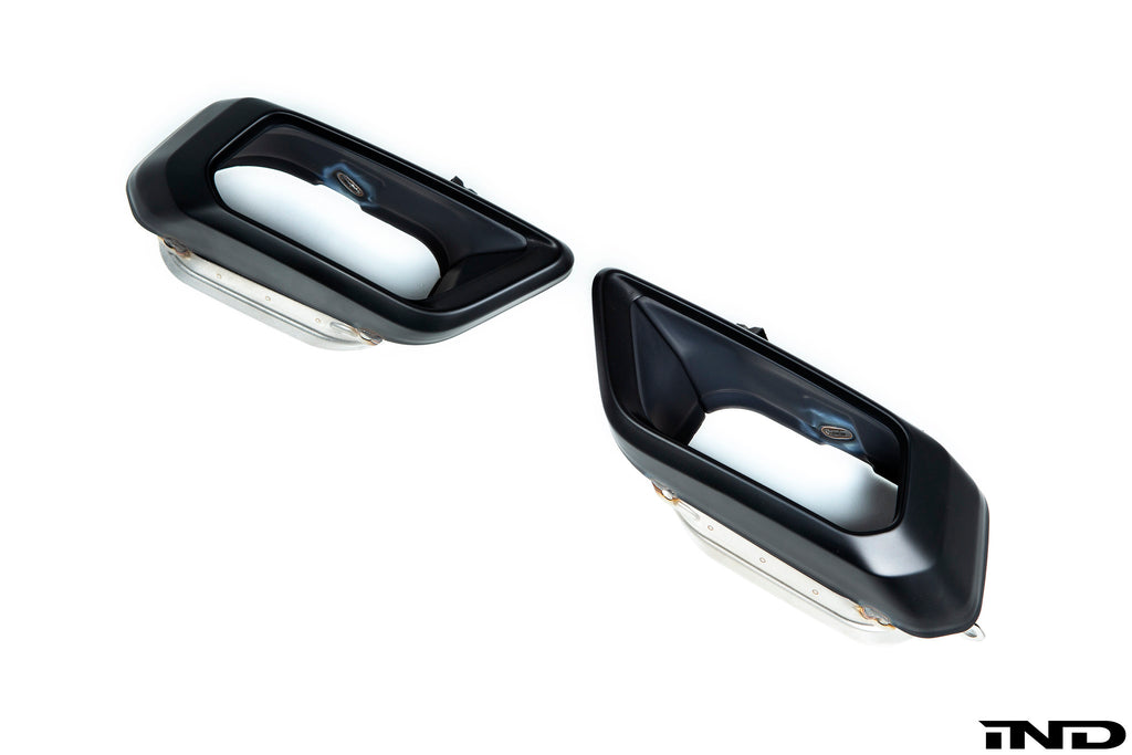 BMW M Performance G05 X5 / G07 X7 M-Sport Matte Black Exhaust Trim Set