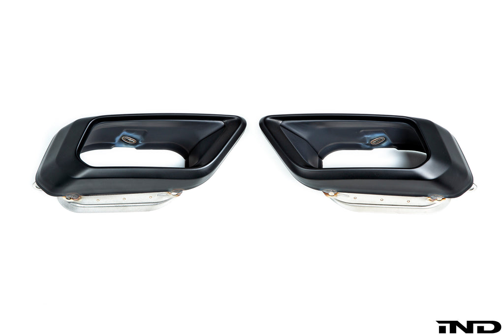 BMW M Performance G05 X5 / G07 X7 M-Sport Matte Black Exhaust Trim Set