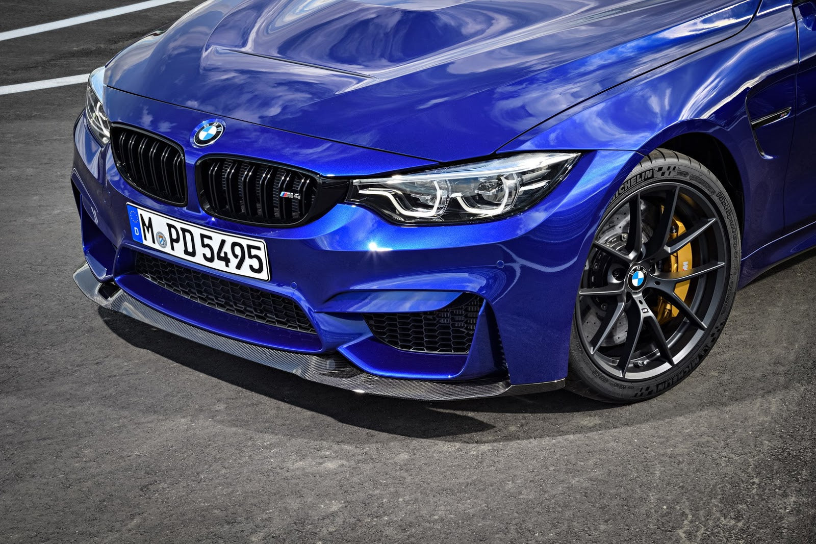 BMW F80 M3 CS F82 M4 CS Carbon Front Splitter Genuine OEM
