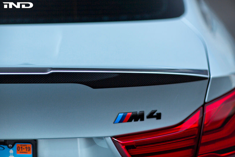 BMW m Performance f82 m4 carbon trunk spoiler - iND Distribution