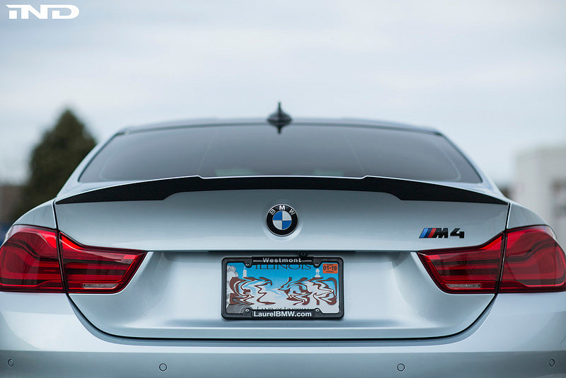 BMW m Performance f82 m4 carbon trunk spoiler - iND Distribution