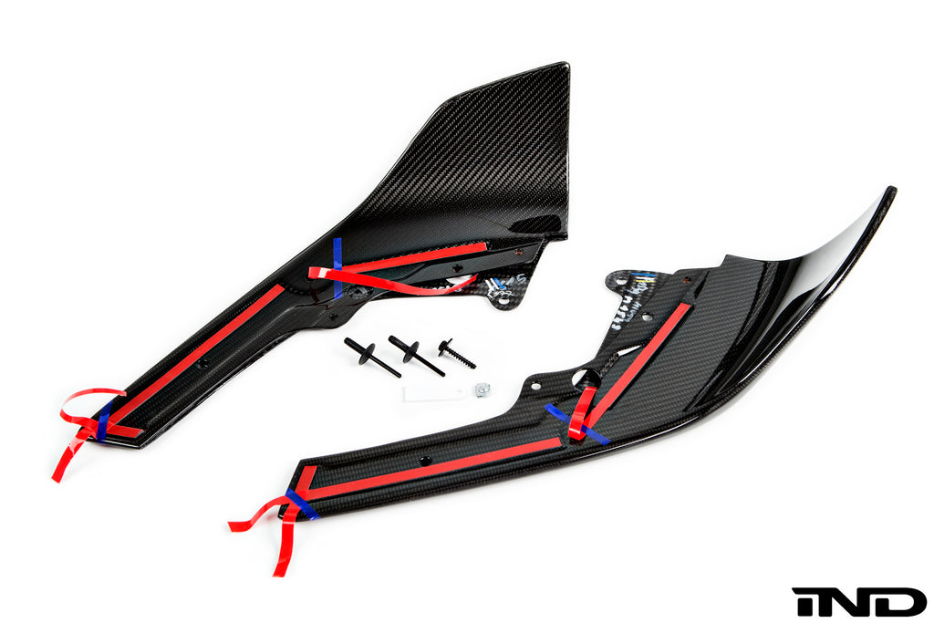 BMW m Performance f87 m2 carbon front winglets - iND Distribution