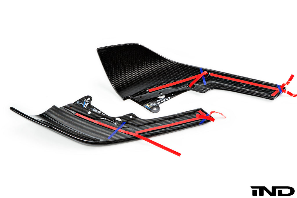 BMW m Performance f87 m2 carbon front winglets - iND Distribution