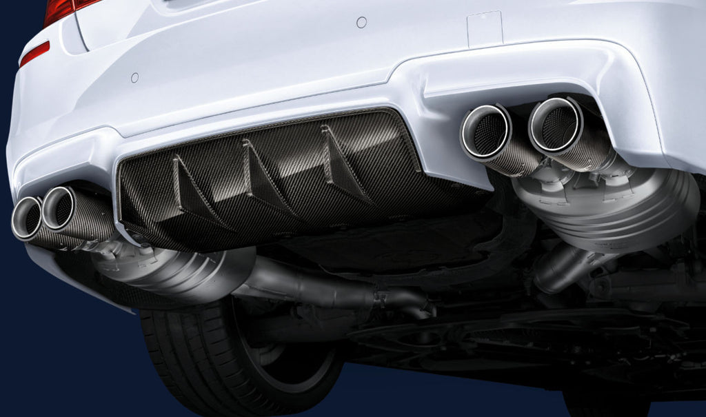 BMW m Performance f10 m5 carbon rear diffuser - iND Distribution