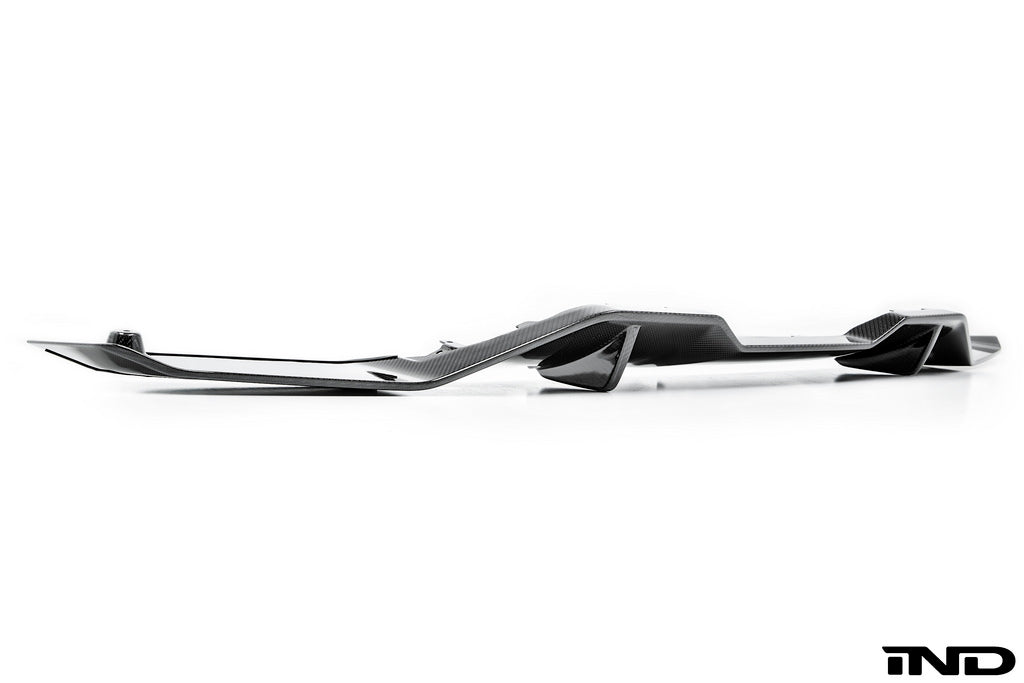 BMW m Performance g30 5 series msport carbon fiber rear diffuser - iND Distribution