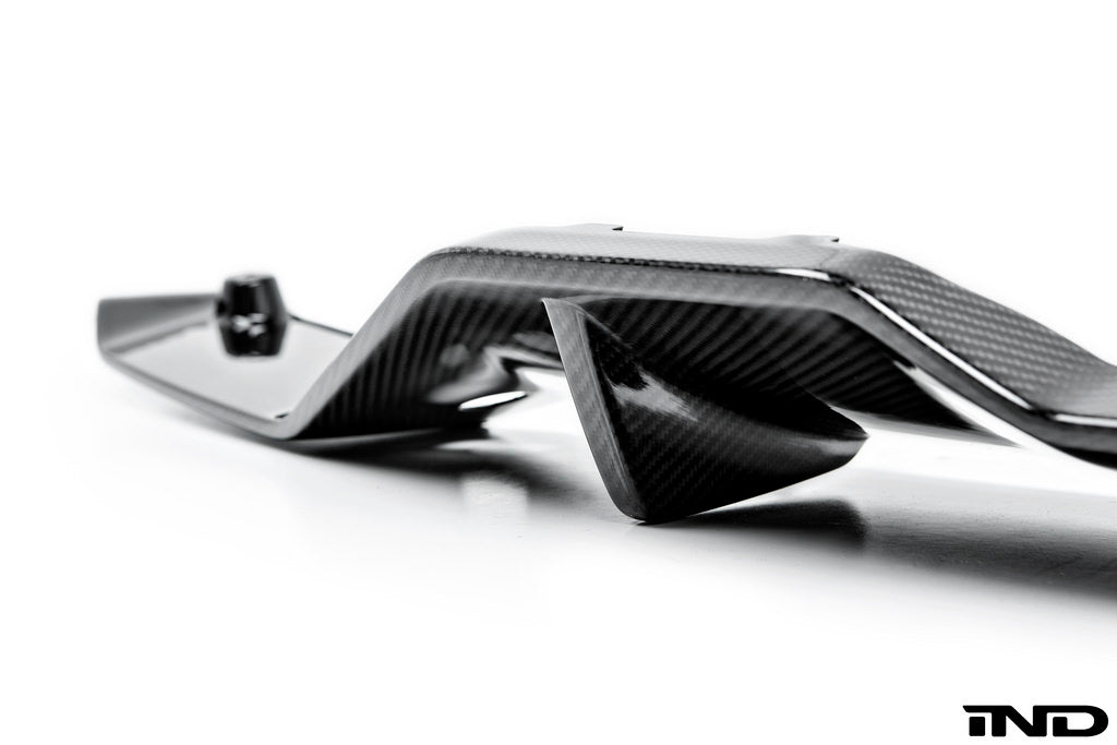 BMW m Performance g30 5 series msport carbon fiber rear diffuser - iND Distribution