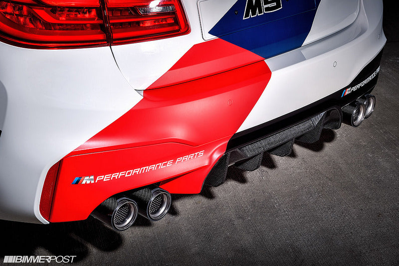 BMW F90 M5 RWS Carbon Fiber Rear Diffuser 2018-2023